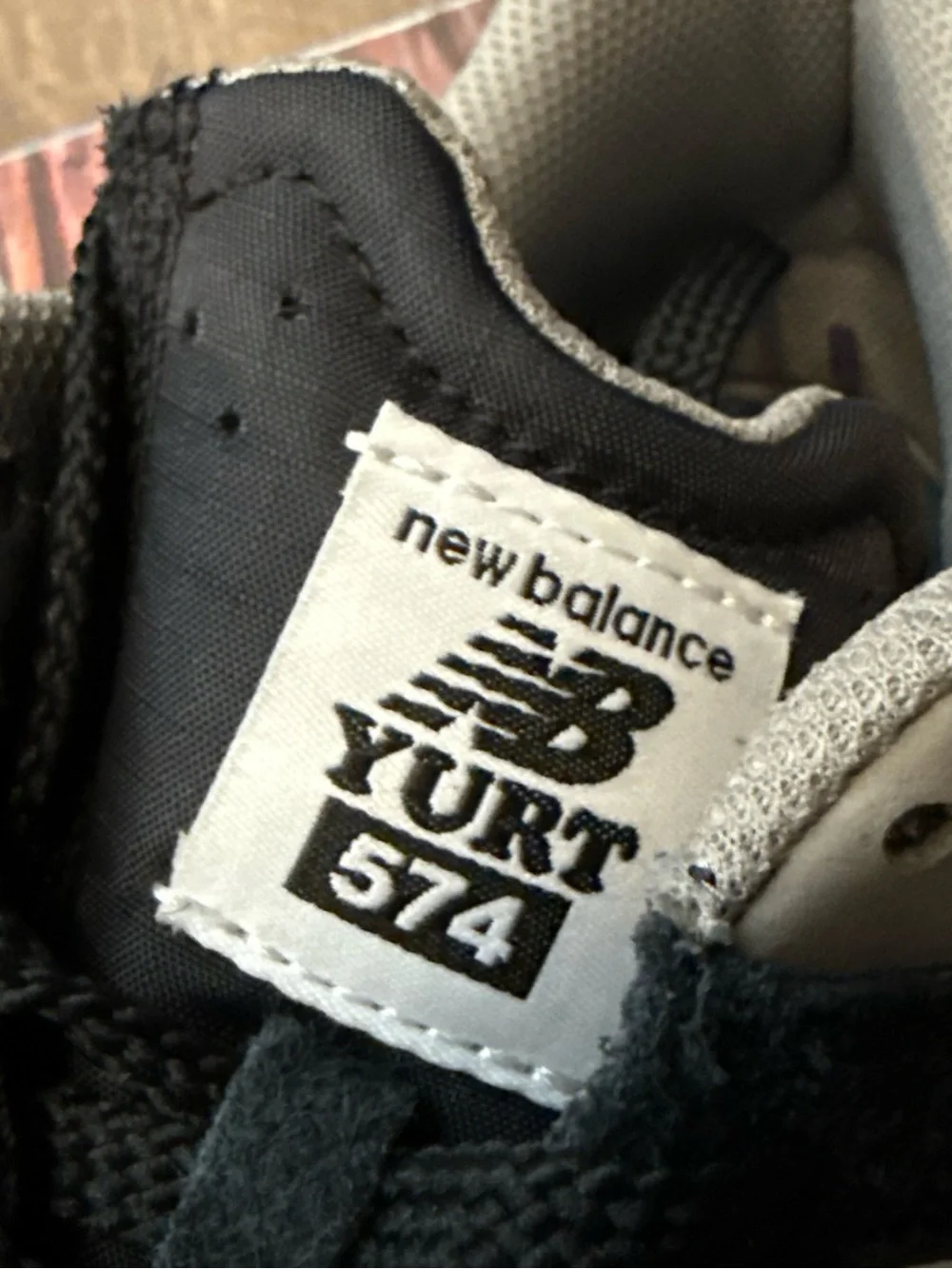 Salehe Bembury x New Balance 574 YURT Universal Communication - Black Plum